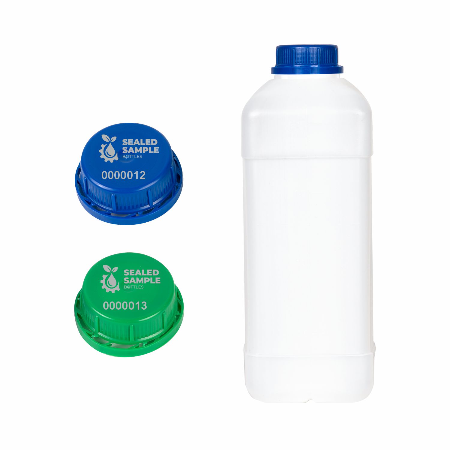 CUP 2000 sealed sample bottles